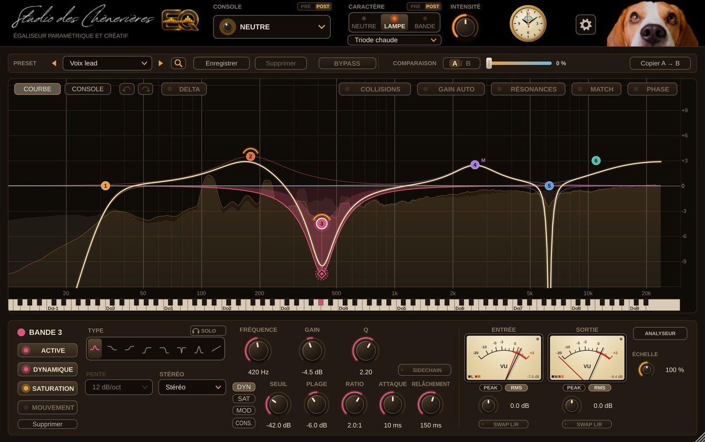 L'interface de Chènevières EQ
